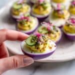 Perfectly Pink Deviled Egg Recipe