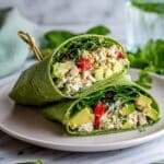Protein-Packed Green Goddess Chicken Salad Wraps Recipe