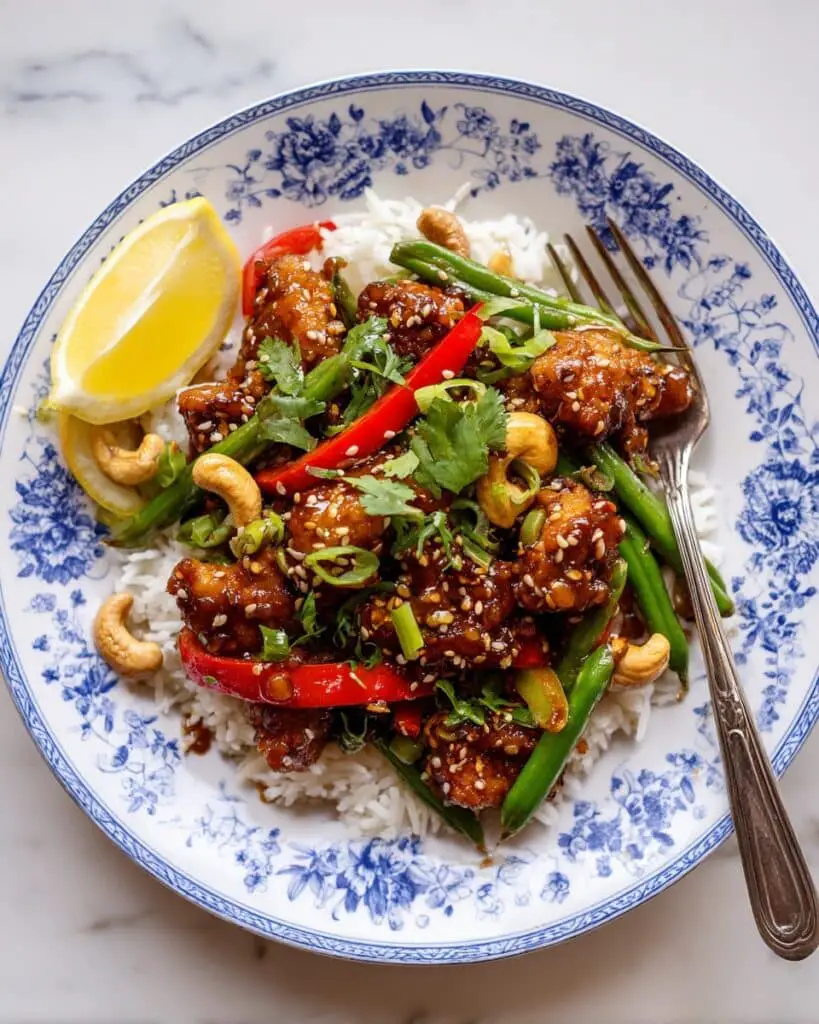 Healthy Orange Chicken Stir Fry Recipe