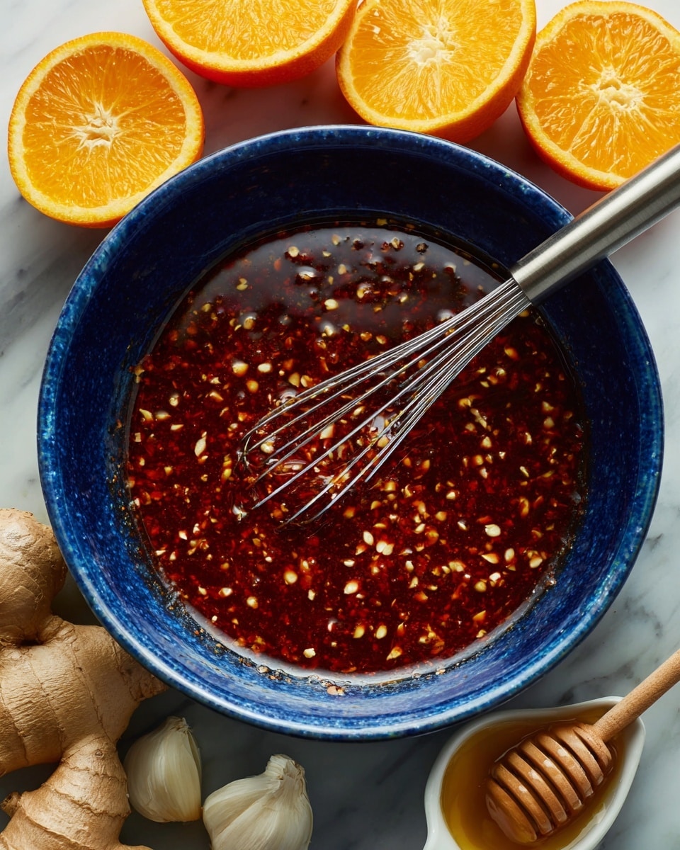 Healthy Orange Chicken Stir Fry Recipe - Recipe Image