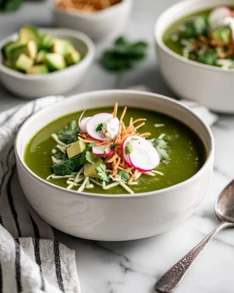 Green Chicken Enchilada Soup Recipe