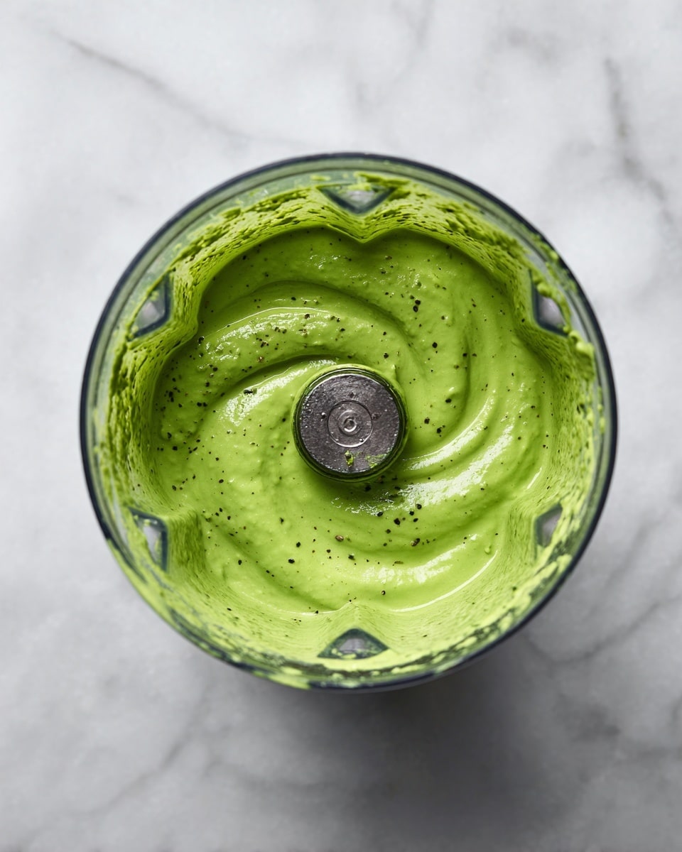 The image shows many ingredients arranged neatly on a white marbled surface. On the left, a white plate holds six pieces of raw chicken with a pinkish color. Near the plate, there is a small bowl with brown powder, a small bowl with chopped white garlic, and a small bowl with chopped green peppers. Below these, there is a large glass measuring cup filled with light brown broth. In the center, there are small white bowls with bright green chopped jalapeños, fresh chopped cilantro, and a mix of seasonings including green and black herbs in a tiny bowl. To the right, a white bowl is full of green tomatillos, some with papery husks and some without. Surrounding these are a bowl of peeled onion chunks, a bowl of finely chopped onions, a small bowl of clear lime juice, and a halved lime next to a small bowl of red beans. Lastly, a white bowl at the bottom right contains thin, light brown crispy strips. Photo taken with an iphone --ar 4:5 --v 7
