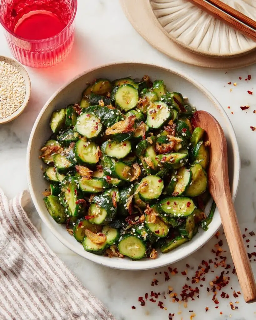 Gochujang Cucumber Salad Recipe