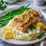 Crab-Stuffed Salmon with Old Bay Butter Recipe