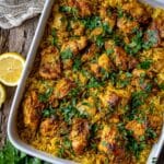 Dump and Bake Chicken Tzatziki and Rice Recipe