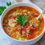 Low Carb Cabbage Soup Recipe