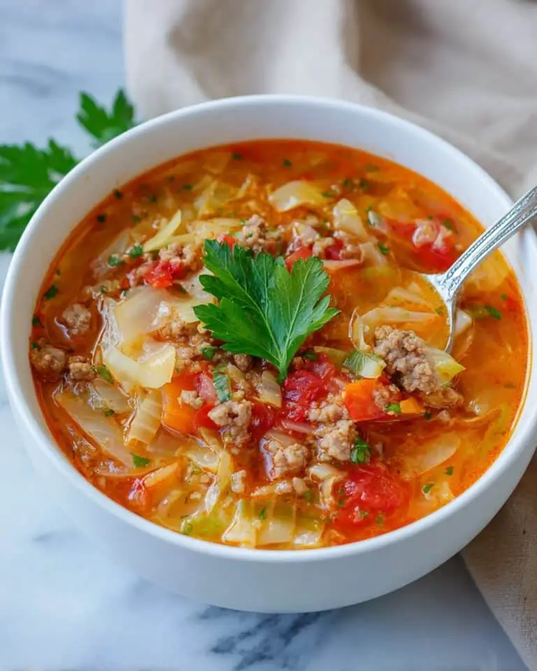 Low Carb Cabbage Soup Recipe