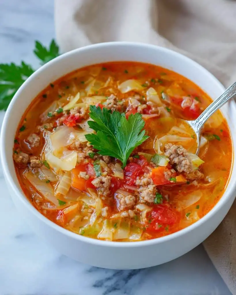 Low Carb Cabbage Soup Recipe