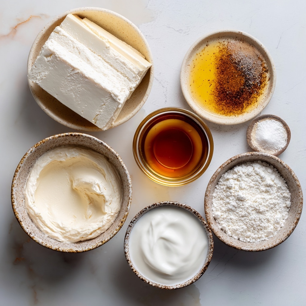 A clear food processor bowl filled with smooth, creamy beige batter. The center has the black blade attachment covered with some batter, showing a thick and even texture all around. The food processor has a black handle on the left side. The background and surface the food processor is on have a white marbled texture. photo taken with an iphone --ar 4:5 --v 7
