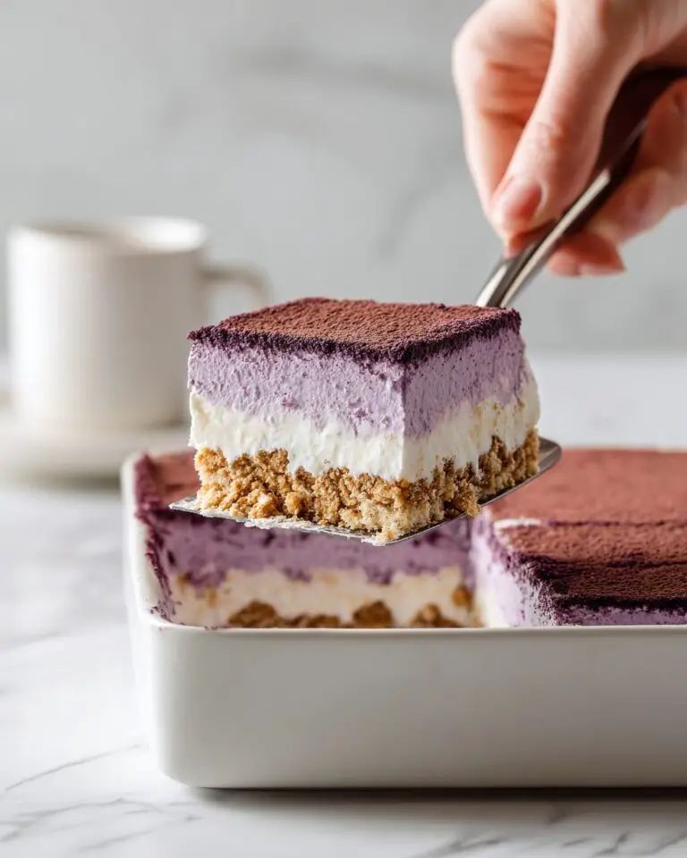 Vegan Ube Tiramisu Recipe