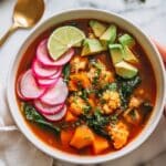 Mexican Sweet Potato Chicken Soup Recipe