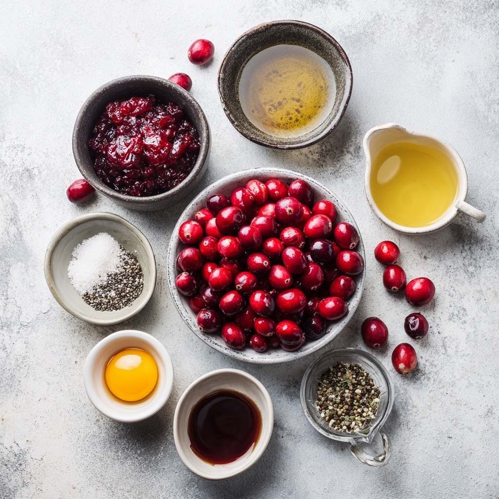 A stainless steel pot holds a vibrant mix of whole cranberries in a rich, glossy red sauce with some bubbling parts indicating cooking. On top of the cranberries is a small pile of bright orange zest, adding a pop of color and a textured look against the smooth berry surface. The pot sits on a soft cream cloth with black stripes, all placed on a clean white marbled surface. The light is bright and natural, highlighting the shiny textures of the cranberries and the metallic pot. photo taken with an iphone --ar 4:5 --v 7