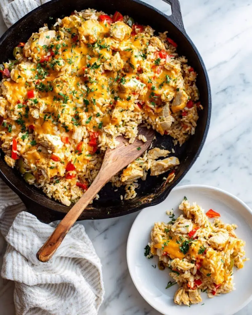 Old-Fashioned Chicken Fajita Casserole Recipe