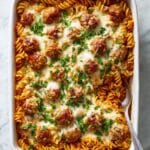 Old Fashioned Baked Meatball Casserole Recipe