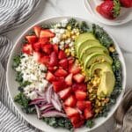 Summer Glow Strawberry Kale Salad Recipe