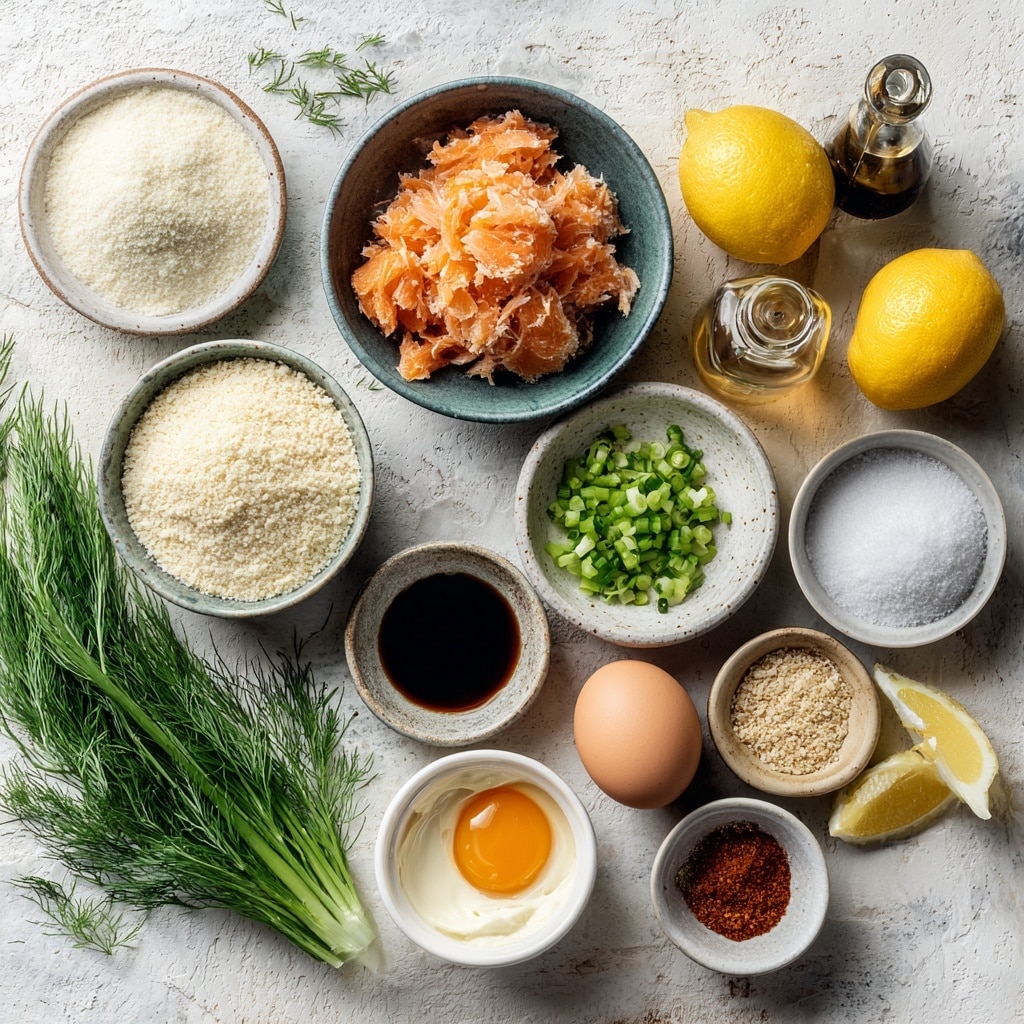 In a clear glass bowl on a white marbled surface, there is a mixture of several layers. At the bottom, there is a creamy white base that looks smooth. On top of that, bright yellow lemon zest strands are spread around, adding a fresh pop of color. Green chopped herbs, likely dill and parsley, are sprinkled generously on one side, showing fine leaves and a soft texture. Near the center, a raw yellow egg yolk sits undisturbed, shining against the creamy layer. A silver whisk is placed inside the bowl, with the handle leaning out to the side. The overall scene shows fresh ingredients ready for mixing, with soft natural lighting highlighting the colors and textures. photo taken with an iphone --ar 4:5 --v 7