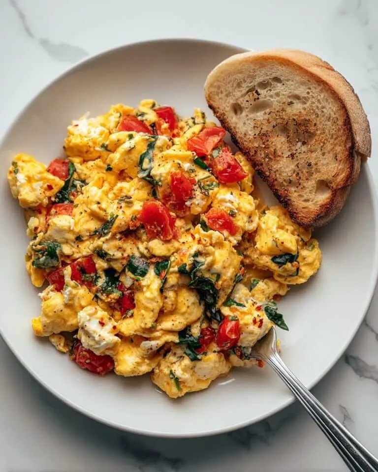 Mediterranean Breakfast Scramble Recipe