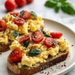 Mediterranean Breakfast Avocado Toast Recipe