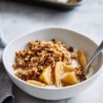 Healthy Breakfast Apple Crumble Recipe