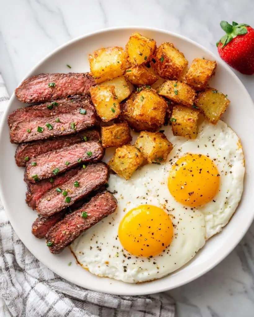Steak and Eggs Recipe