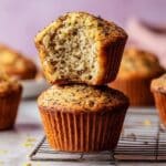 Gluten-Free Vegan Lemon Poppy Seed Muffins Recipe