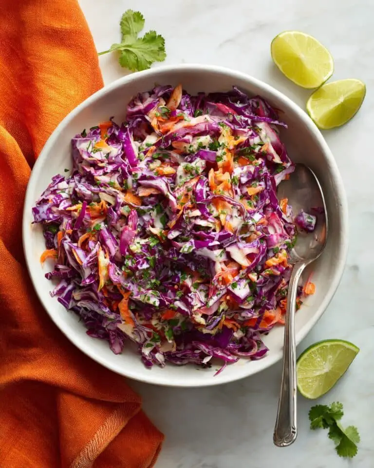 Quick Citrusy Cabbage Slaw (Mayo-Free) Recipe