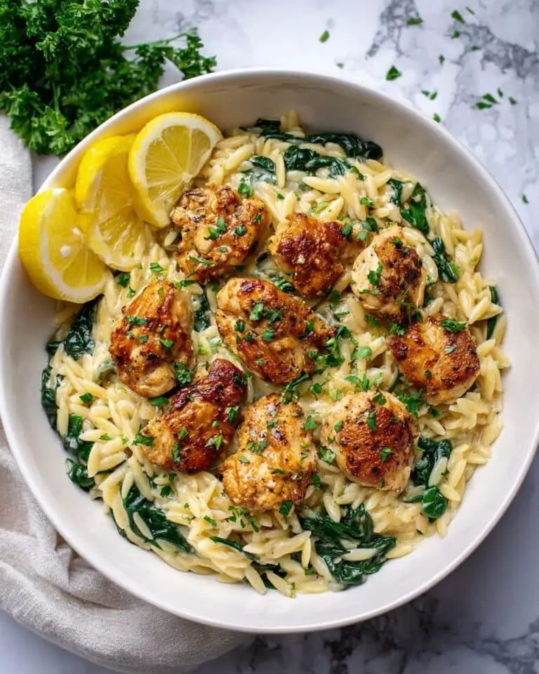 Lemon Chicken Orzo Recipe