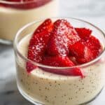 White Chocolate Mousse with Fresh Strawberries Recipe