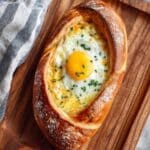 Georgia-Style Egg Bread (Khachapuri) Recipe