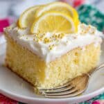 Easy Lemon Jello Poke Cake Recipe