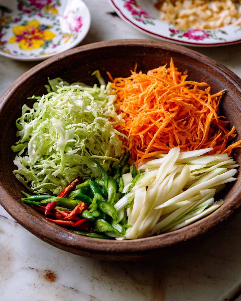 Som Tum Mua (Loaded Isaan Papaya Salad) Recipe - Recipe Image