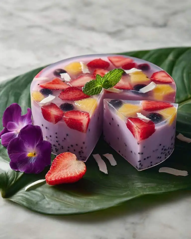 Agar Agar Fruit Jelly Recipe