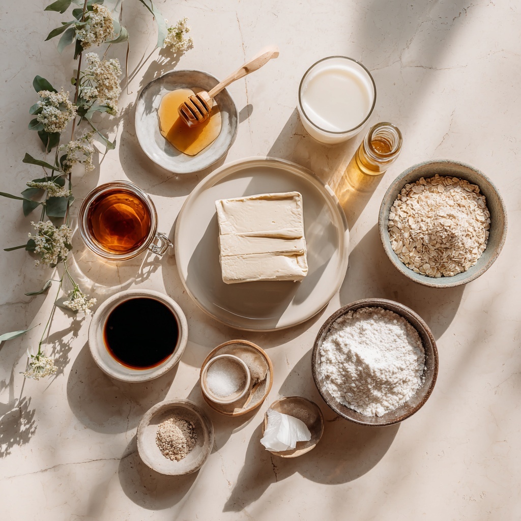 A clear glass bowl sits on a white marbled surface, filled with a light brown, foamy batter that has small air bubbles throughout. Inside the bowl, a black spatula with a light wooden handle rests, partially coated with the same batter. The batter's texture looks smooth with some tiny clumps, and it spreads evenly inside the bowl. photo taken with an iphone --ar 4:5 --v 7
