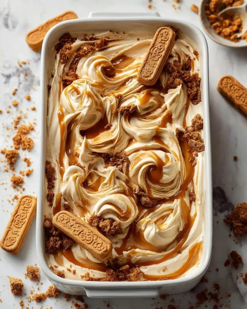 Biscoff Cinnamon Rolls with Cream Cheese Frosting Recipe