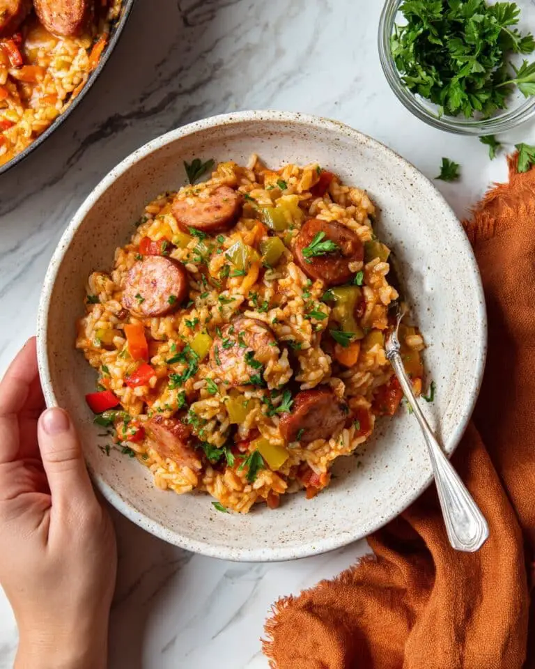Cajun Sausage and Rice Recipe