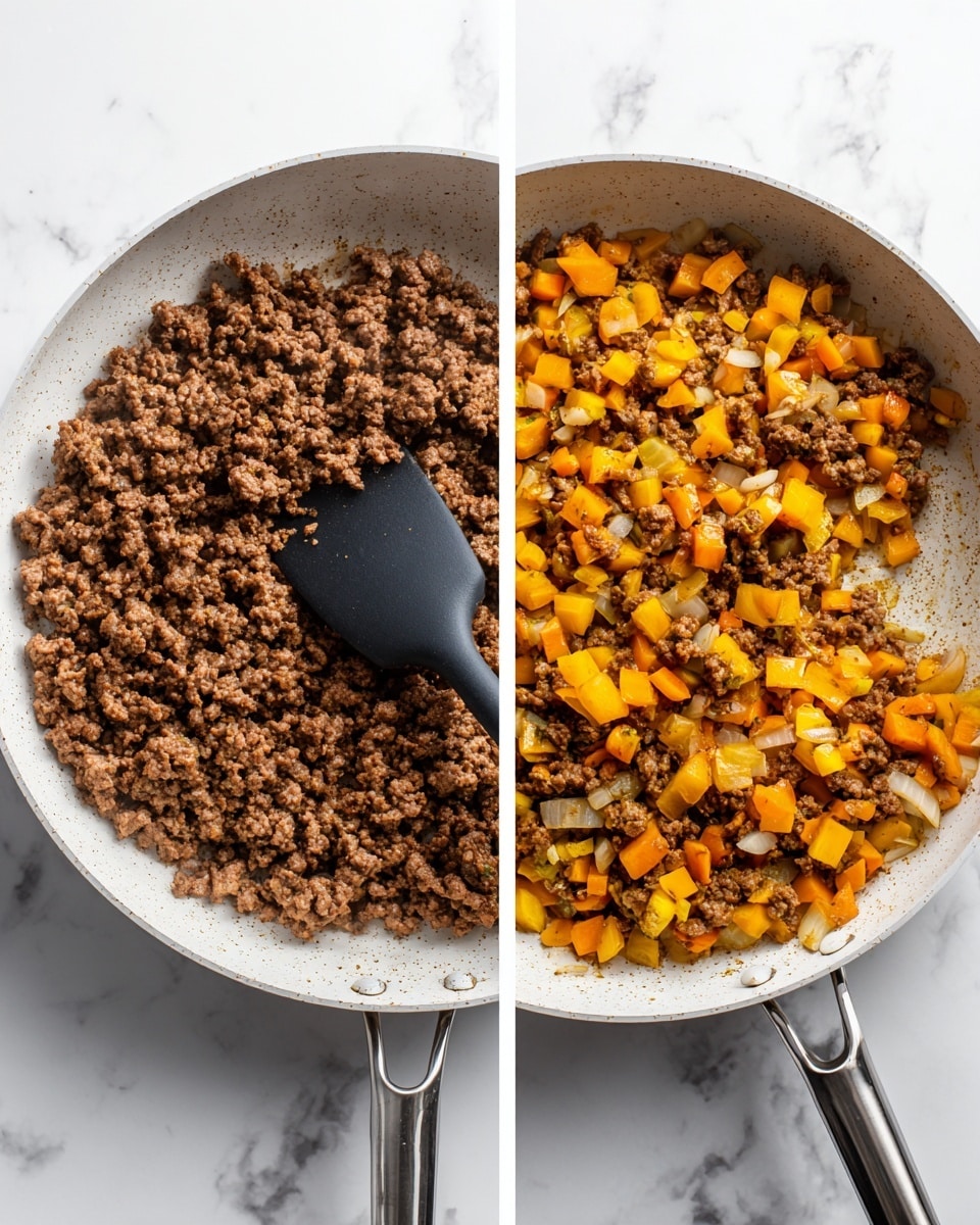 Mexican Ground Beef and Rice Skillet Recipe - Recipe Image