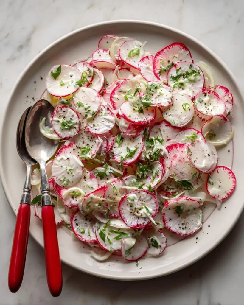 5-Ingredient Radish Salad with Herbs Recipe