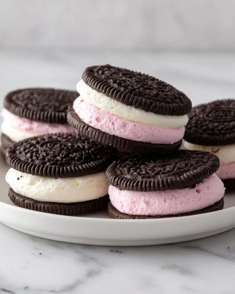 Homemade Oreo Cookies with Cream Filling Recipe