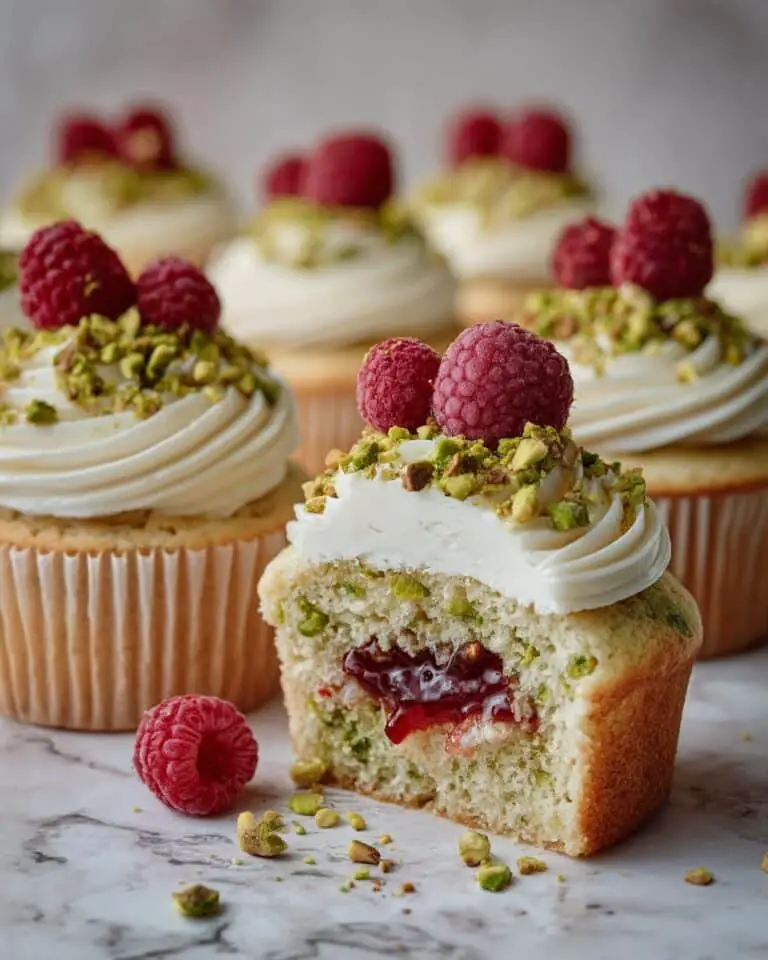 Moist Lemon Cupcakes with Raspberry Filling Recipe
