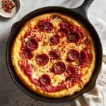 Cast Iron Skillet Pizza Recipe