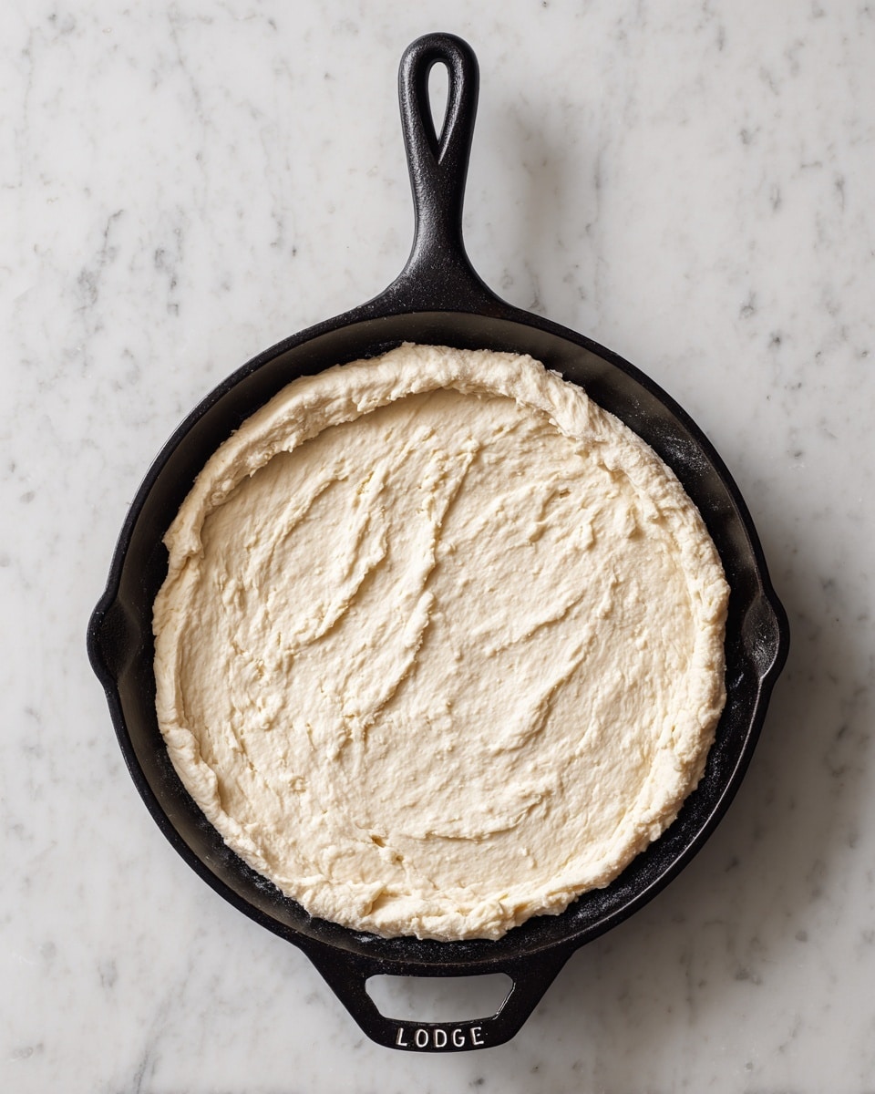 Cast Iron Skillet Pizza Recipe - Recipe Image