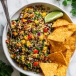 Rainbow Veggie Chopped Salad Recipe