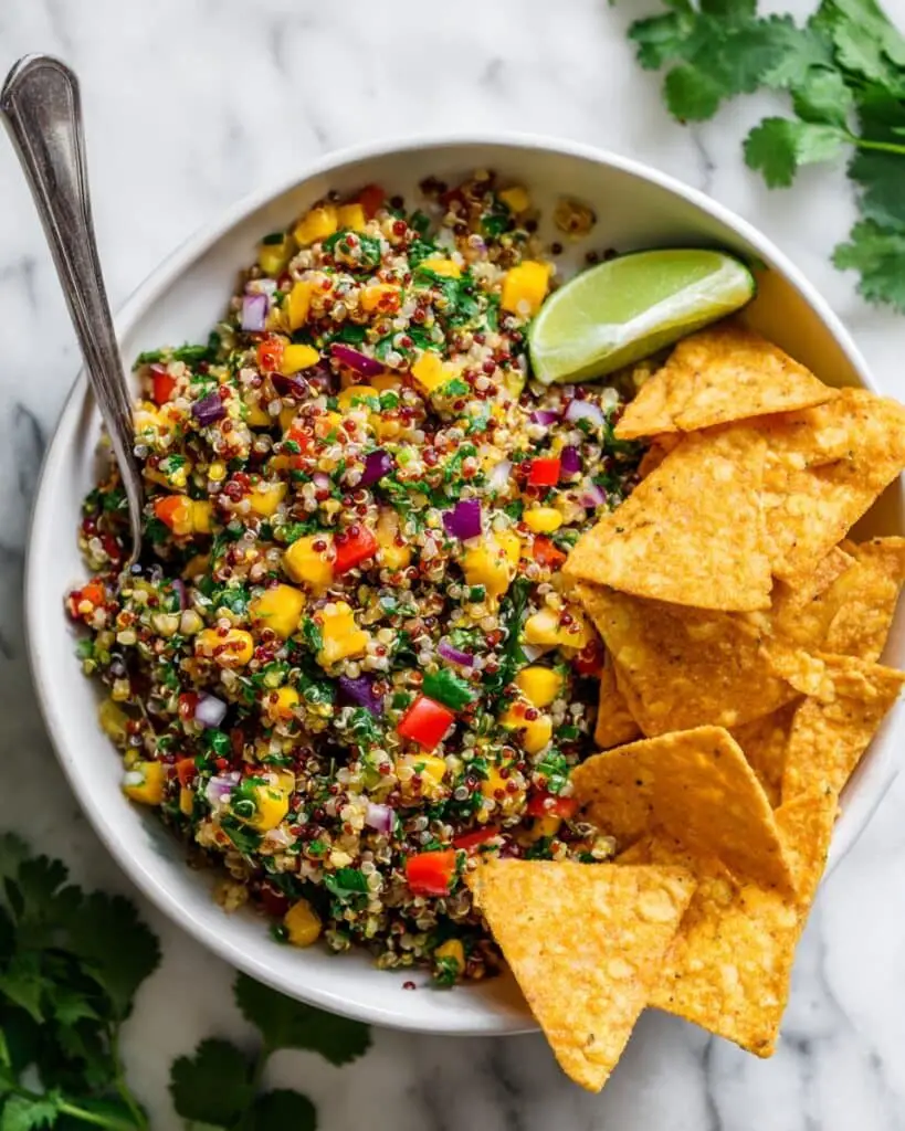 Rainbow Veggie Chopped Salad Recipe