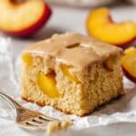Brown Sugar Peach Cake Recipe