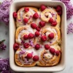 Raspberry Lemon Brioche Rolls with Whipped Ricotta Cream Recipe