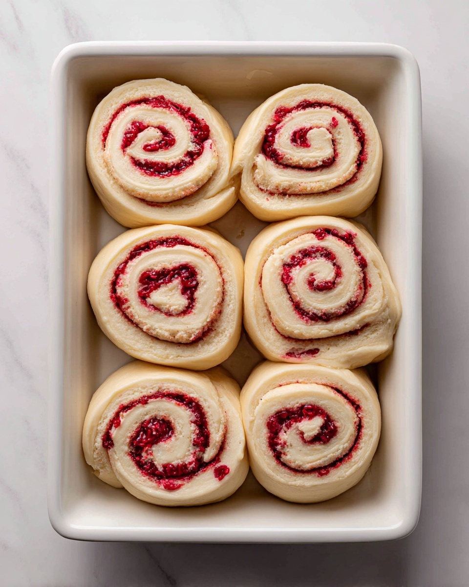 Raspberry Lemon Brioche Rolls with Whipped Ricotta Cream Recipe - Recipe Image