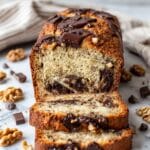 Flourless Banana Bread with Nuts and Chocolate Recipe