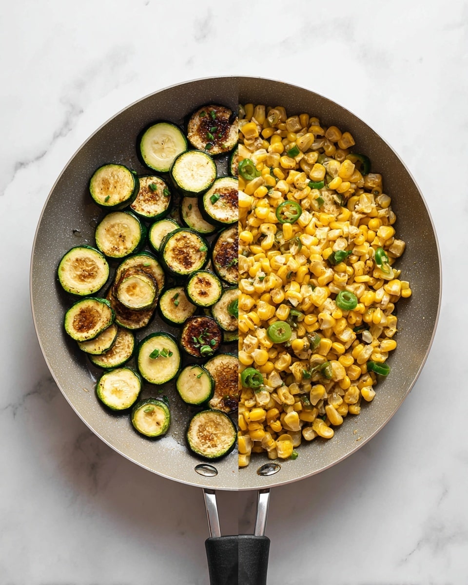20 Minute Zucchini and Corn Fiesta Salad Recipe - Recipe Image