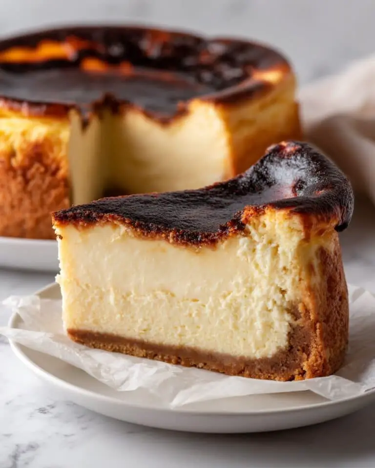 Vegan Burnt Basque Cheesecake (San Sebastian) Recipe