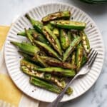 Oven Roasted Okra Recipe
